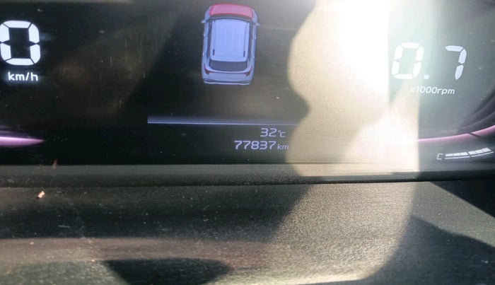 2022 KIA CARENS LUXURY 1.4 PETROL 7 STR, Petrol, Manual, 77,837 km, interior