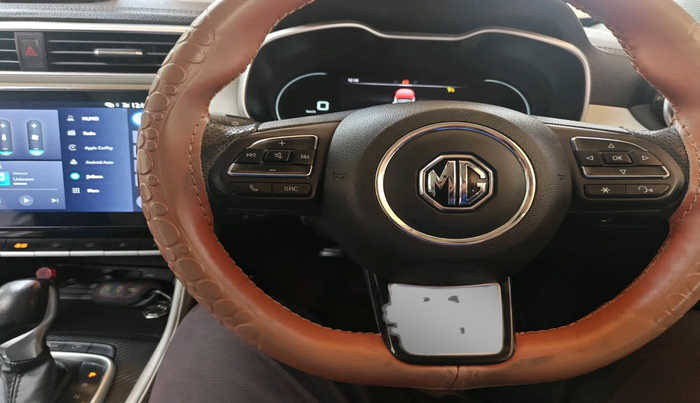 2022 MG ASTOR SHARP 1.5 CVT, Petrol, Automatic, 23,930 km, interior
