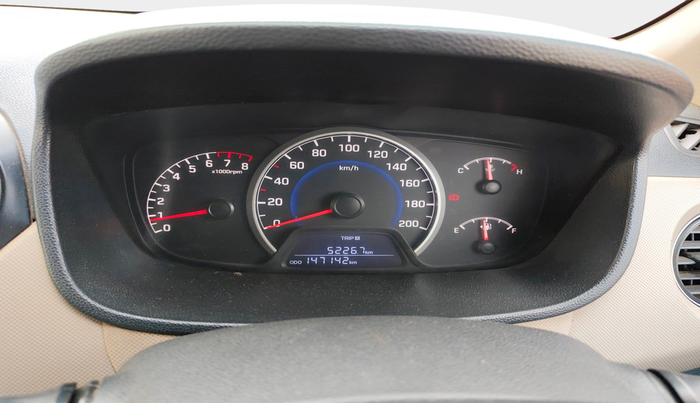 2017 Hyundai Grand i10 SPORTZ (O) 1.2 KAPPA VTVT, Petrol, Manual, 1,47,142 km, interior