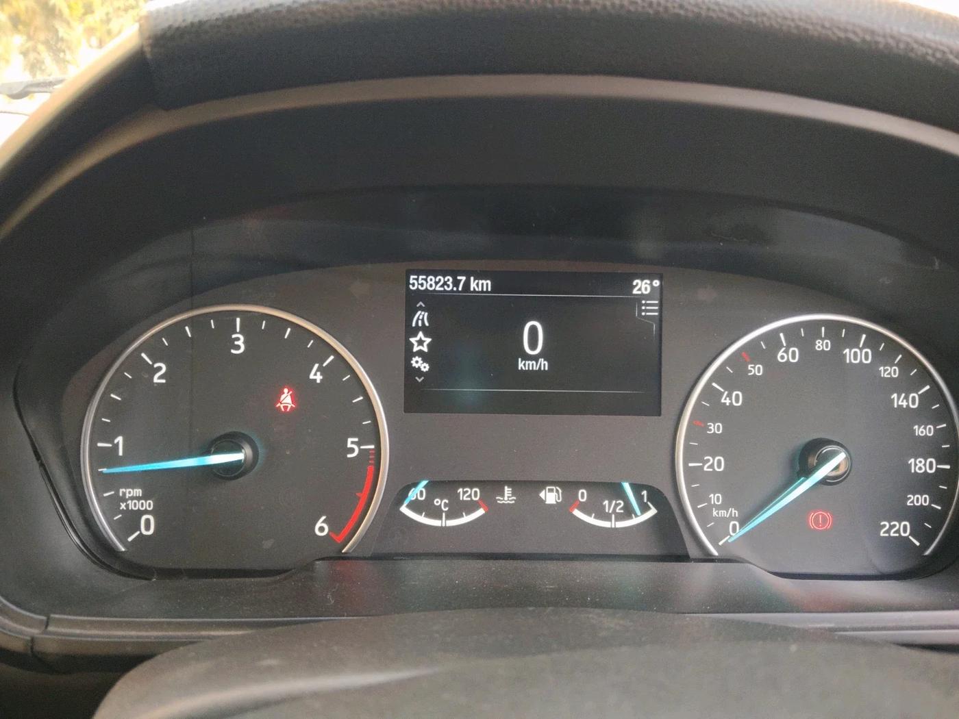 2019 Ford Ecosport TITANIUM 1.5L THUNDER EDTION DIESEL, Diesel, Manual, 55,823 km, interior
