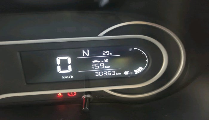 2020 Hyundai AURA SX PLUS 1.2 AMT, Petrol, Automatic, 30,366 km, interior