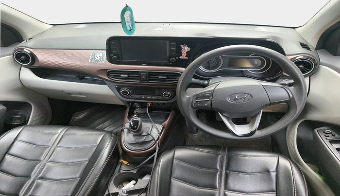 2020 Hyundai AURA SX PLUS 1.2 AMT, Petrol, Automatic, 30,366 km, interior