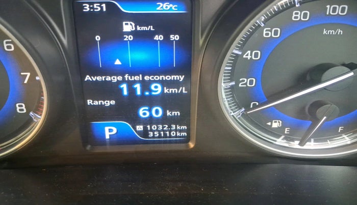 2018 Maruti Baleno ALPHA CVT PETROL 1.2, Petrol, Automatic, 35,110 km, interior