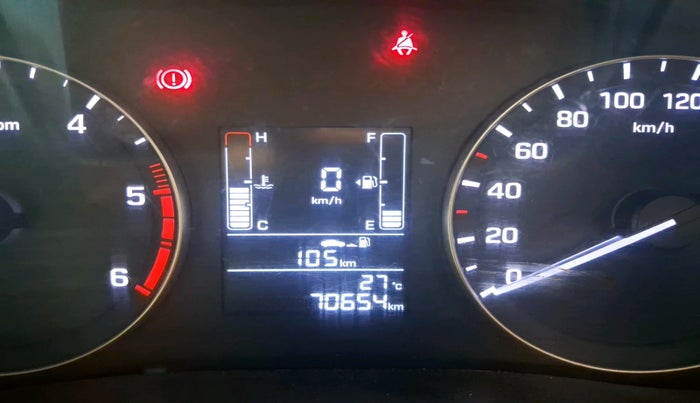 2018 Hyundai Creta SX 1.6 DIESEL, Diesel, Manual, 70,654 km, interior