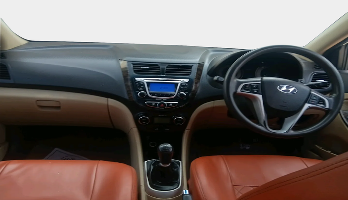 2012 Hyundai Verna FLUIDIC 1.6 CRDI SX, Diesel, Manual, 1,36,100 km, interior