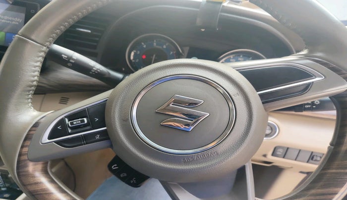 2021 Maruti Ertiga ZXI+ SHVS, Petrol, Manual, 25,496 km, interior