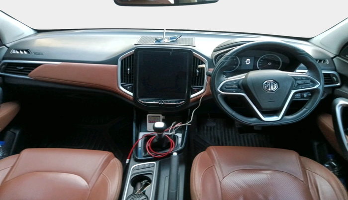 2021 MG HECTOR PLUS SELECT 2.0 DIESEL TURBO MT 7-STR, Diesel, Manual, 1,29,699 km, interior