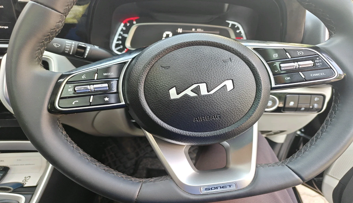 2023 KIA SONET HTX ANNIVERSARY EDITION 1.0 IMT, Petrol, Manual, 16,135 km, interior