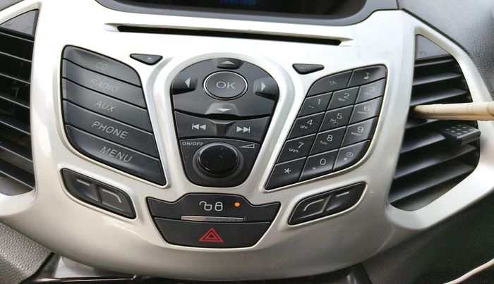 2013 Ford Ecosport TITANIUM 1.5L DIESEL (OPT), Diesel, Manual, 1,13,322 km, interior