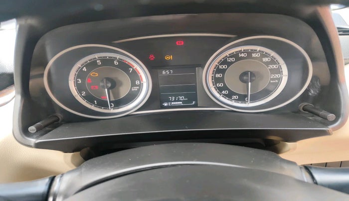 2017 Maruti Dzire VXI, Petrol, Manual, 73,170 km, interior