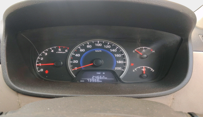 2017 Hyundai Grand i10 MAGNA U2 1.2 CRDI, Diesel, Manual, 73,966 km, interior