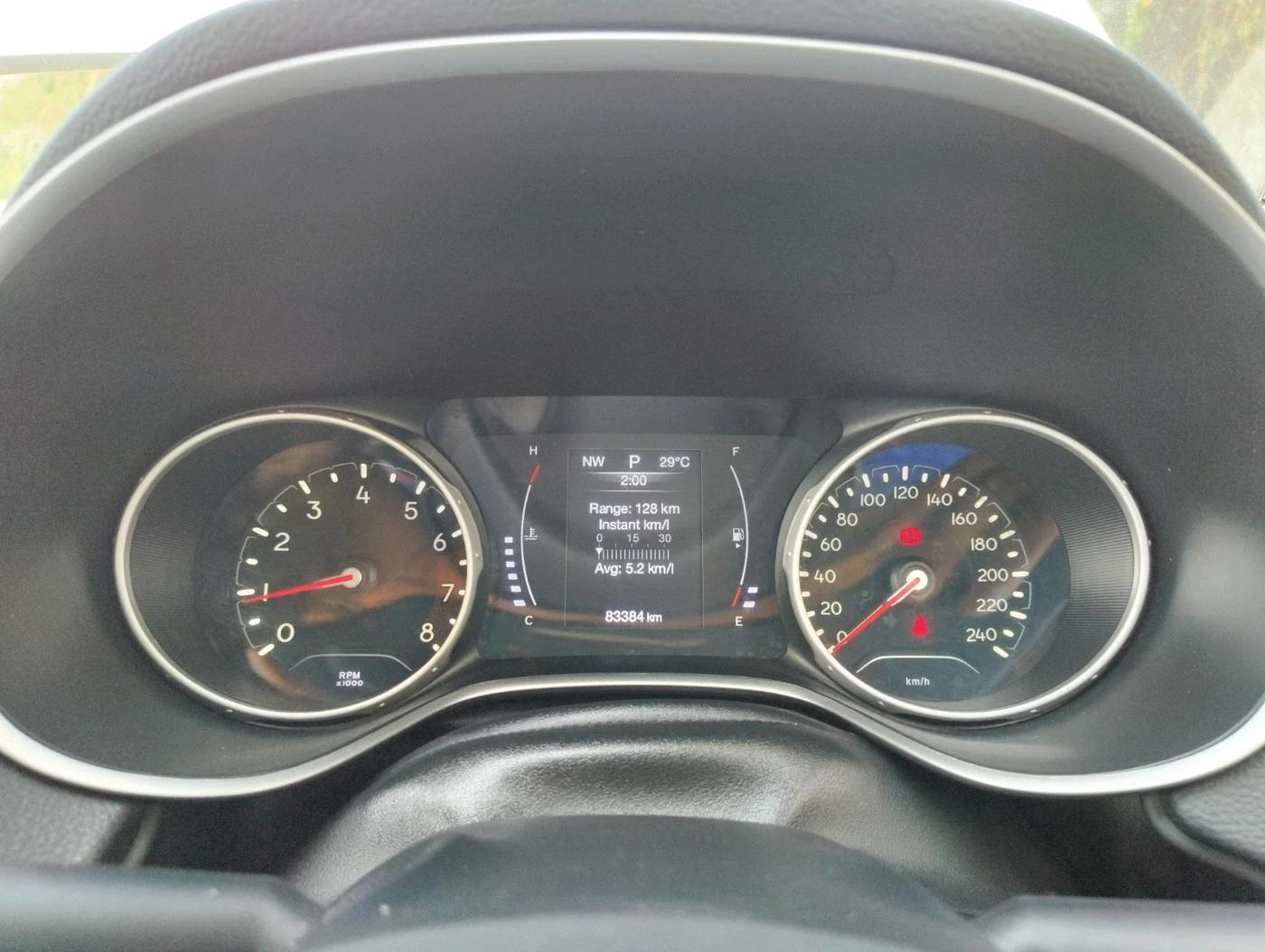 2018 Jeep Compass LIMITED (O) 1.4 PETROL AT, Petrol, Automatic, 83,384 km, interior