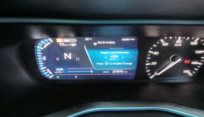 2022 Tata NEXON EV XZ PLUS DARK EDITION, Electric, Automatic, 27,976 km, interior