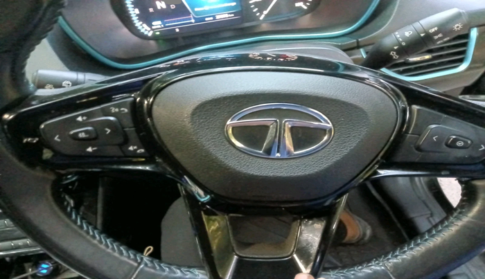 2022 Tata NEXON EV XZ PLUS DARK EDITION, Electric, Automatic, 27,976 km, interior