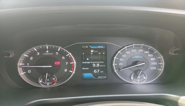 2022 Maruti BREZZA ZXI + SMART HYBRID, Petrol, Manual, 36,251 km, interior