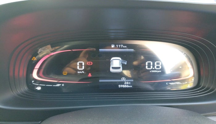 2023 Hyundai VENUE  SX(O) 1.0 Turbo MT Knight Edition, Petrol, Manual, 59,886 km, interior