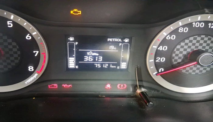 2021 Hyundai GRAND I10 NIOS SPORTZ 1.2 KAPPA VTVT CNG, Petrol, Manual, 75,121 km, interior