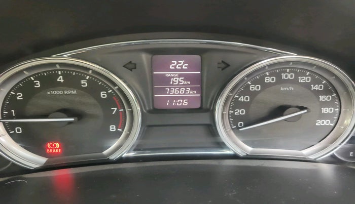2015 Maruti Ciaz ZXI, Petrol, Manual, 73,683 km, interior