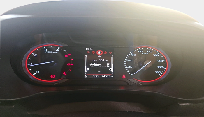 2021 Mahindra Thar LX HARD TOP 4WD MT, Diesel, Manual, 74,635 km, interior