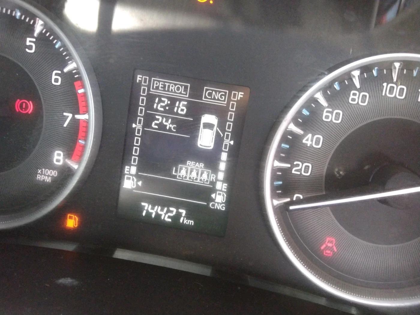 2024 Maruti FRONX SIGMA CNG 1.2 MT, CNG, Manual, 74,427 km, interior