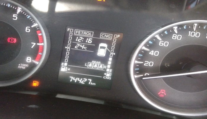 2024 Maruti FRONX SIGMA CNG 1.2 MT, Petrol, Manual, 74,427 km, interior