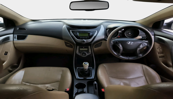 2012 Hyundai New Elantra 1.6 SX MT DIESEL, Diesel, Manual, 1,21,628 km, interior