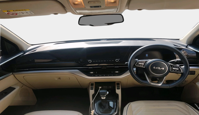 2024 KIA CARENS LUXURY PLUS 1.5 DIESEL AT 7 STR, Diesel, Automatic, 18,149 km, interior