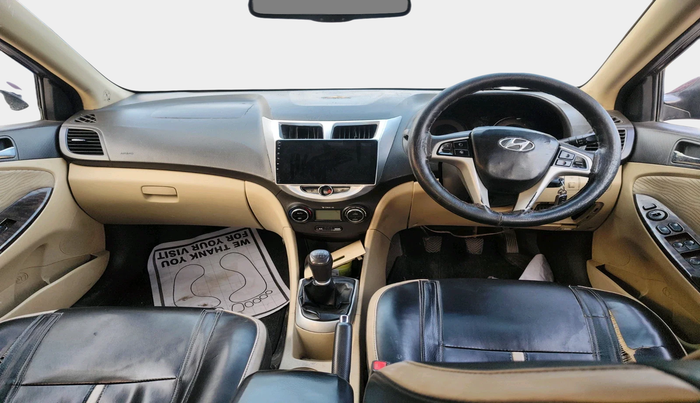 2012 Hyundai Verna FLUIDIC 1.6 CRDI SX, Diesel, Manual, 1,71,615 km, interior