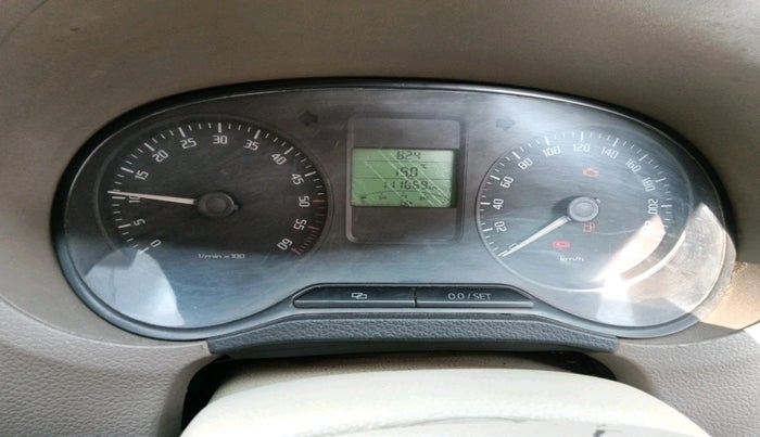 2013 Skoda Rapid AMBITION 1.6 TDI CR MT, Diesel, Manual, 1,11,069 km, interior