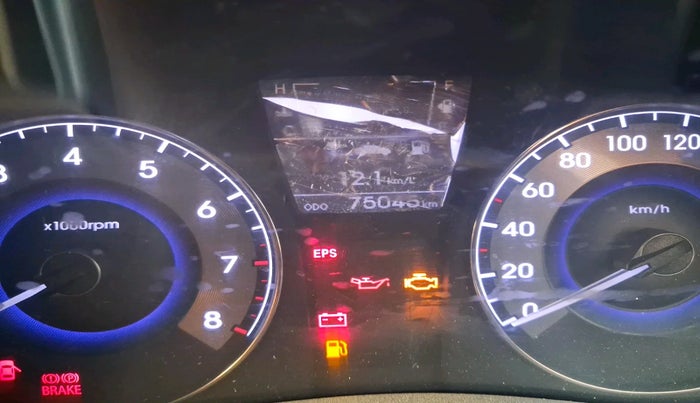 2012 Hyundai Verna FLUIDIC 1.6 VTVT SX, Petrol, Manual, 75,046 km, interior