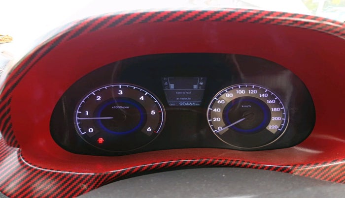 2012 Hyundai Verna FLUIDIC 1.6 CRDI SX, Diesel, Manual, 90,466 km, interior