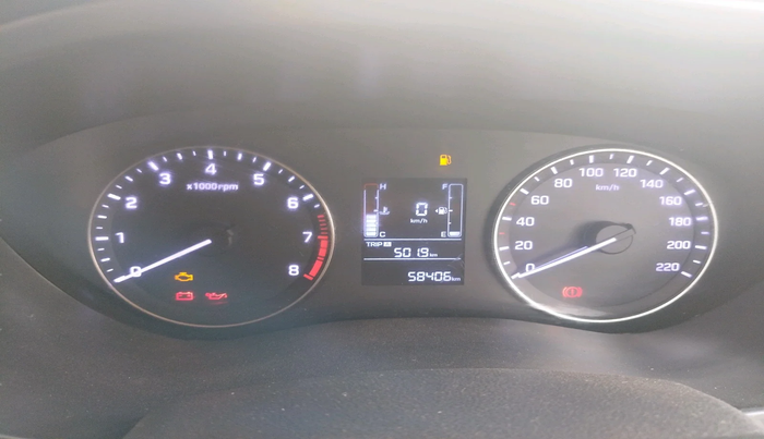 2017 Hyundai Elite i20 ASTA 1.2 DUAL TONE, Petrol, Manual, 58,406 km, interior