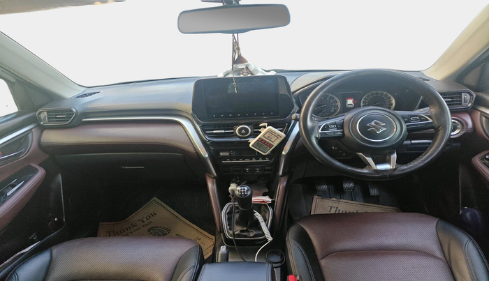 2022 Maruti Grand Vitara ALPHA SMART HYBRID DUAL TONE, Petrol, Manual, 63,984 km, interior