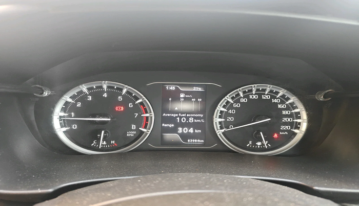 2022 Maruti Grand Vitara ALPHA SMART HYBRID DUAL TONE, Petrol, Manual, 63,984 km, interior