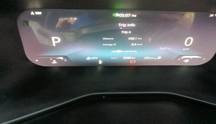 2025 Tata NEXON FEARLESS SUNROOF DCA 1.2 PETROL, Petrol, Automatic, 3,580 km, interior