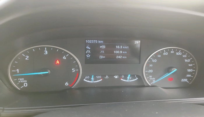 2019 Ford Ecosport TITANIUM 1.5L DIESEL, Diesel, Manual, 1,02,375 km, interior