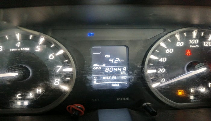 2015 Tata Zest XE PETROL, Petrol, Manual, 80,449 km, interior