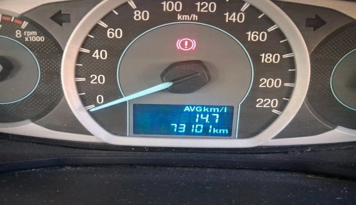 2017 Ford New Figo TITANIUM 1.2 PETROL MT, Petrol, Manual, 73,101 km, interior