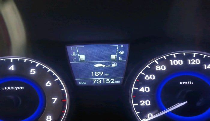 2014 Hyundai Verna FLUIDIC 1.6 VTVT SX OPT, Petrol, Manual, 73,152 km, interior