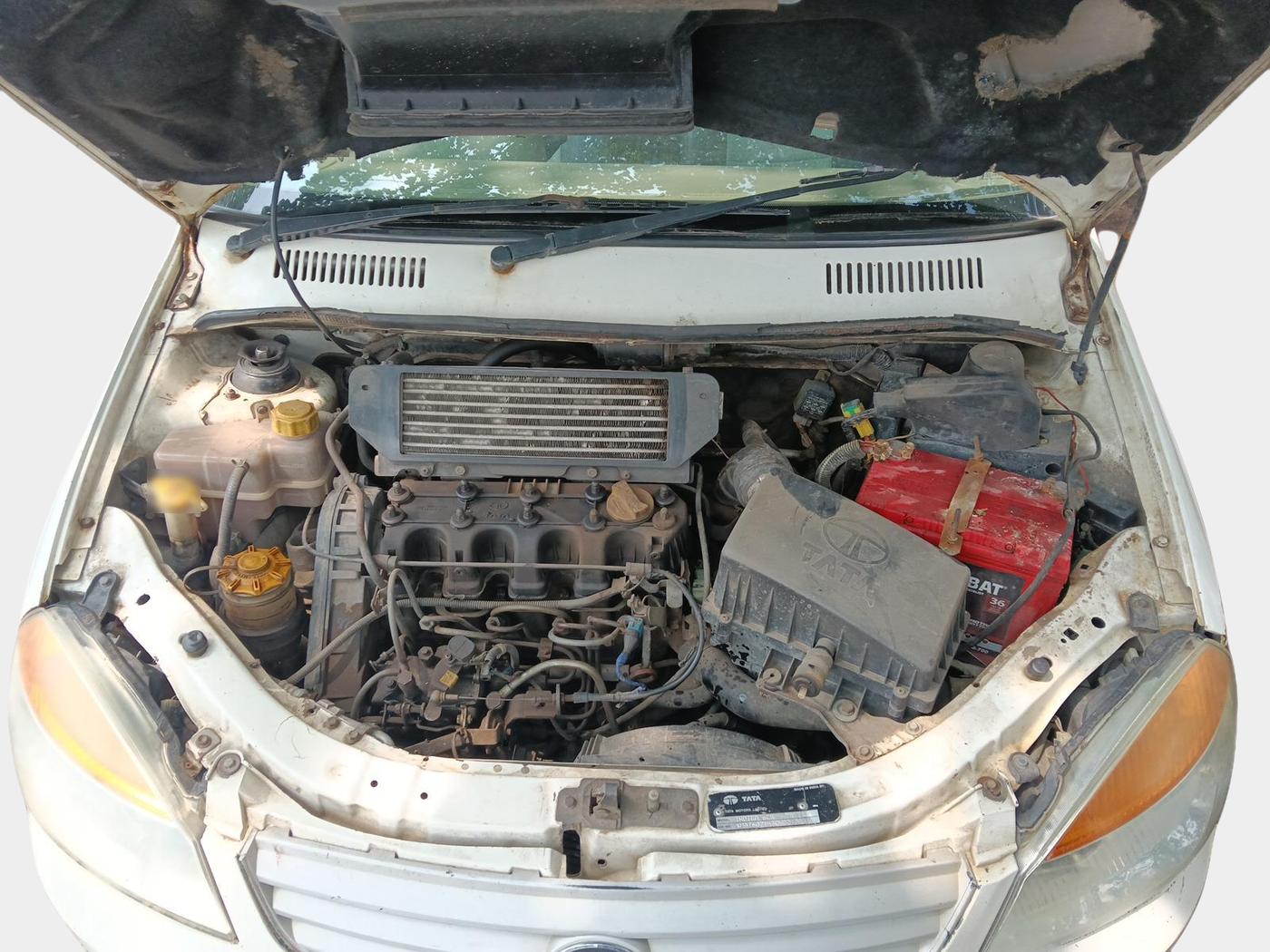 2012 Tata Indigo ECS LS TDI , Diesel, Manual, 1,23,777 km, exterior