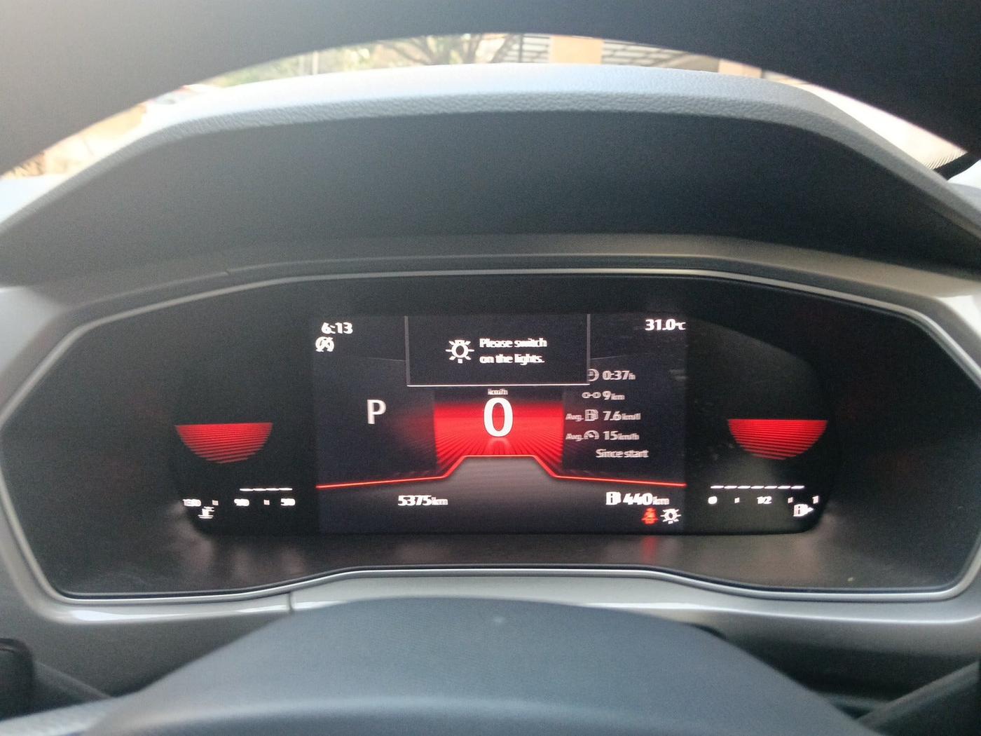 2024 Volkswagen TAIGUN GT PLUS 1.5 TSI DSG, Petrol, Automatic, 5,375 km, interior
