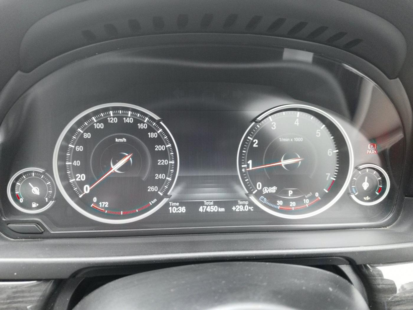 2016 BMW 5 Series 520I LUXURY LINE, Petrol, Automatic, 47,450 km, interior