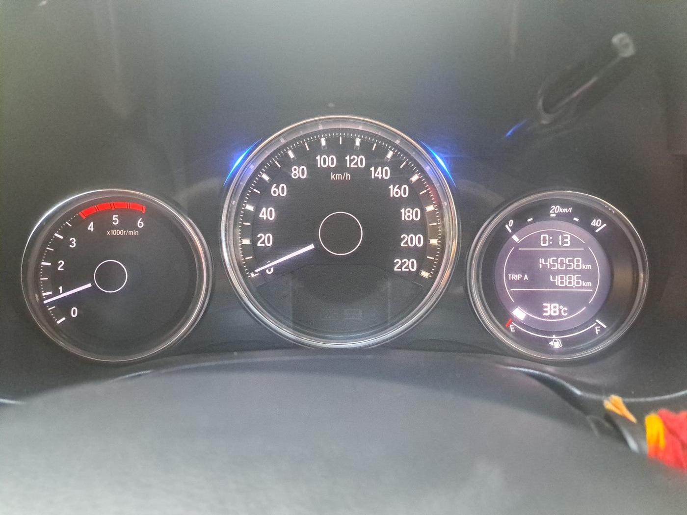 2017 Honda City 1.5L I-DTEC VX, Diesel, Manual, 1,45,058 km, interior