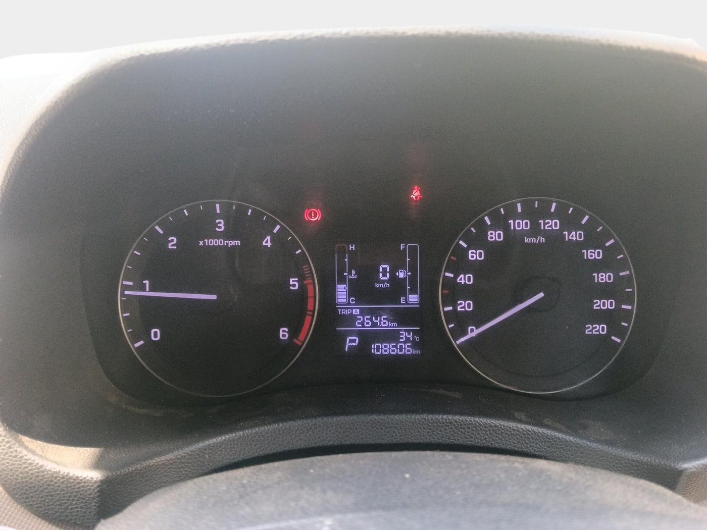 2016 Hyundai Creta SX PLUS AT 1.6 DIESEL, Diesel, Automatic, 1,08,606 km, interior