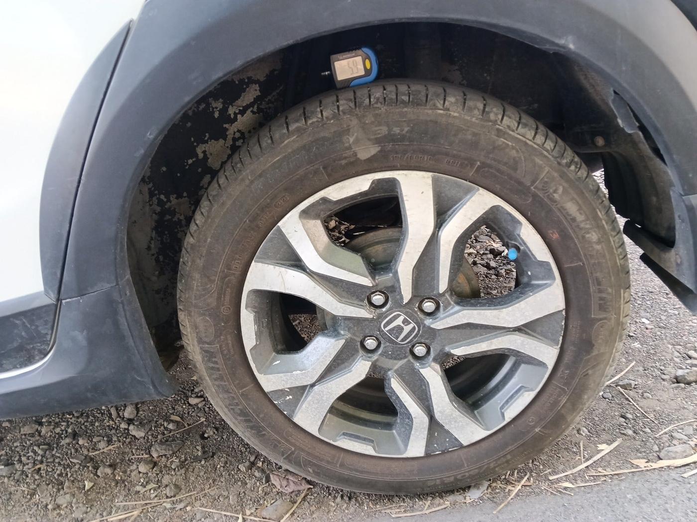 2019 Honda WR-V 1.5L I-DTEC VX MT, Diesel, Manual, 80,200 km, tyre