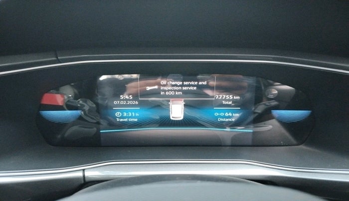 2022 Volkswagen TAIGUN TOPLINE 1.0 TSI MT, Petrol, Manual, 77,755 km, interior