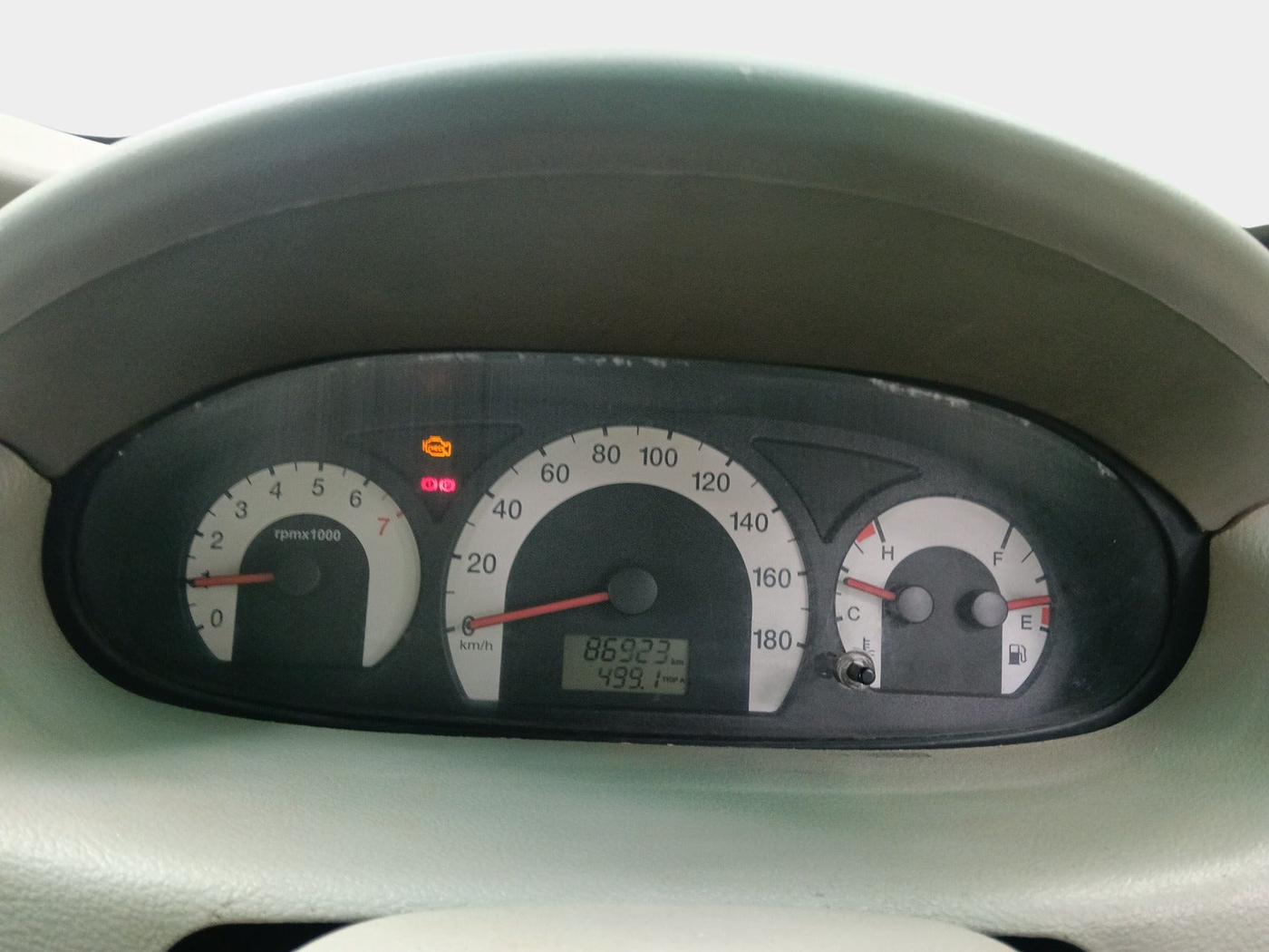 2013 Mahindra Quanto C8, Diesel, Manual, 86,923 km, interior