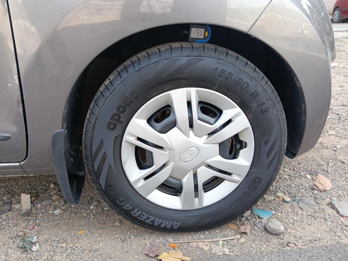 2019 Datsun Redi Go T (O), Petrol, Manual, 1,13,890 km, tyre