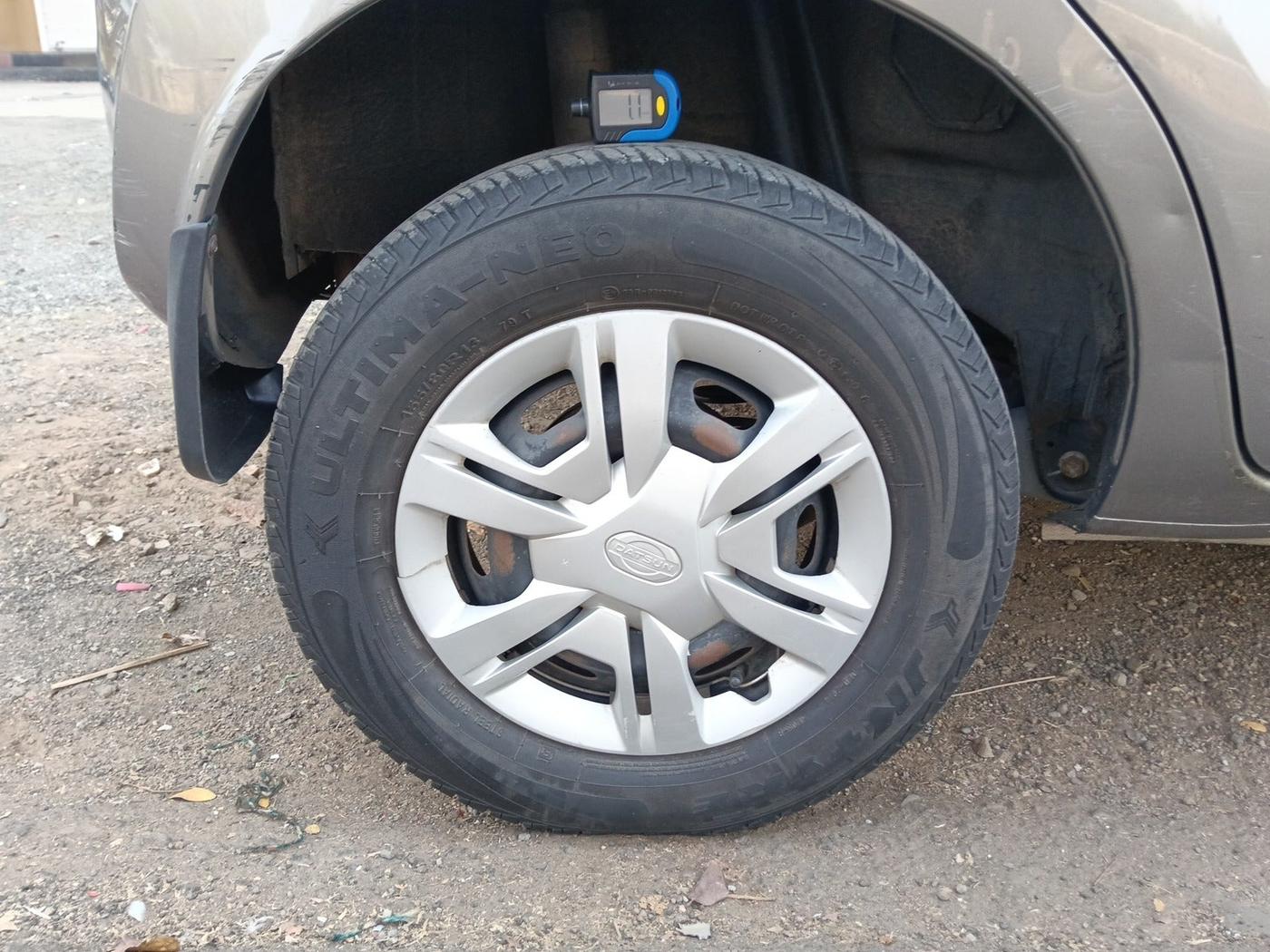 2019 Datsun Redi Go T (O), Petrol, Manual, 1,13,890 km, tyre