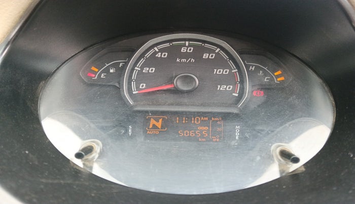 2016 Tata Nano TWIST XTA, Petrol, Automatic, 50,655 km, interior